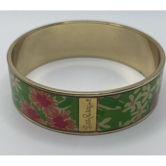 Lilly Pulitzer Floral Bangle Bracelet - Picture 2 of 8
